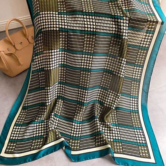 Miss Sheila Long Silky Scarf In 2 Colors - Picture 2 of 7